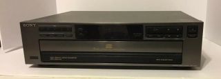 Sony Cdp - C231 Vintage 5 Disc Cd Player And