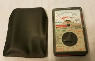 Vintage Craftsman Pocket Size Multitester - Dc - Ac - 82401