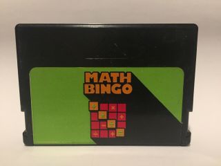 Math Bingo - Trs - 80 Tandy Coco Color Computer Radio Shack