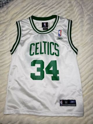 Reebok Nba Paul Pierce Boston Celtics Youth M Medium Jersey (10 - 12)