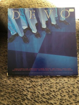 DEVO 1981 Wave Vintage Vinyl Traditionalists W/poster & Club Order 2