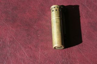 Imco 2200 Brass Trench Lighter Austria Pocket Top Striker Vintage