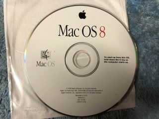 Macintosh Operating System Install Cd : Mac Os 8.  1