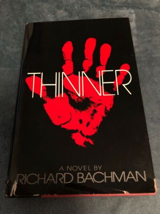 Thinner Richard Bachman Aka Stephen King 1984 1st Printing Hardcover W/ Dj
