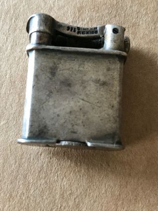 Vintage Sterling Silver Lift Arm Lighter - Mexico - 925