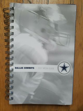 2007 Dallas Cowboys Press Media Guide Record Book