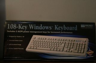 108 - Key Windows Keyboard By Micro Innovations 2002