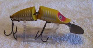Heddon Jointed River Runt Spook Sinker Lure 03/06/18pots Yellow Gold Eyes