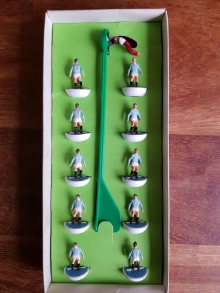 Vintage Collectable Subbuteo Ref.  5 Man City Football Team Boxed 1970s Classic