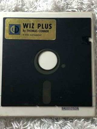 Wiz Plus For Apple Ii - 5.  25 Media