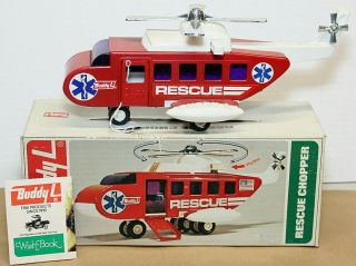 Vintage Buddy L Rescue Chopper,  1976