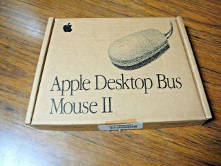 Vintage Macintosh Apple Computer Bs Mouse Ii M2706ll/a Nib