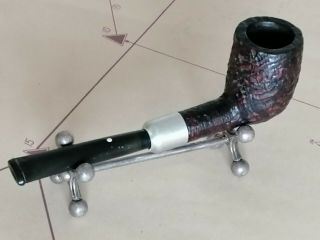 Vintage DUNHILL (1963/4?) Shape 70 BILLIARD Army Mount Shell Briar estate pipe 2