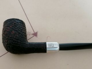 Vintage DUNHILL (1963/4?) Shape 70 BILLIARD Army Mount Shell Briar estate pipe 3