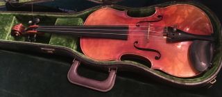 Fine Old Antique German Cremonensis Violin Made In Czech