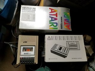 Vintage Atari 410 Program Recorder Cassette W/ Box Not 400 800