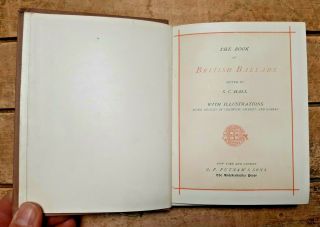 c1890 The Book of British Ballads edited by S C Hall B1 2