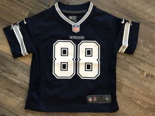 $50 Dallas Cowboys Dez Bryant Nike On Field Football Nfl Jersey 3t Toddler