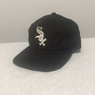 Vintage Chicago White Sox Era Snapback Hat Rare 90s Cap Mlb