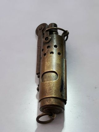 Rare Vintage Austria Brass Windproof Imco Ww1 Trench Lighter