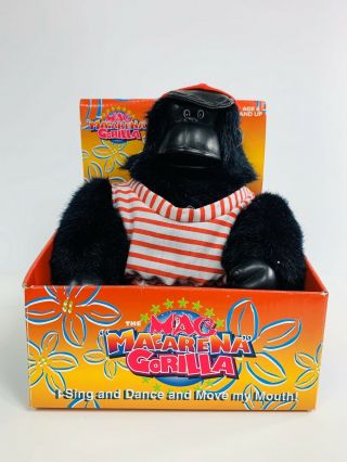 1990’s Vintage Singing Gorilla Sings The Macarena & Dances Box