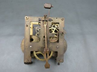 Vintage Gustav Becker Silesia P54 Wall Clock Movement For Spares