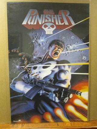 Vintage 1985 The Punisher Marvel Poster Poster 7245