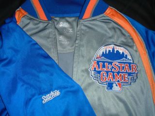 2013 Mlb All Star Game Baseball Jacket Men’s Stitches Brand Size Large L Mets