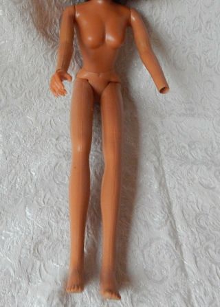Vintage Mego 1975 12.  5 " Doll - Twist Waist - Darker Skin Body