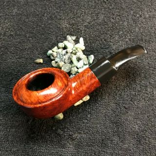 Restored Very Hard To Find Weber " The Scoop " Smooth Rhodesian Vintage Pipe