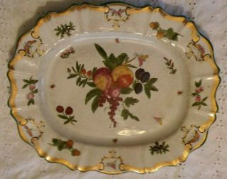 United Wilson Juwc 1897 Fruit Motif Porcelain Platter,  Very Rare Buy It Now