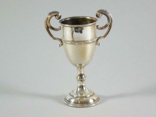 C.  1910 English Sterling Silver Trophy Cup - Not Engraved