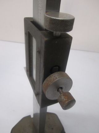 Vtg Brown & Sharpe Model 588 Machinists Measuring Tool Vernier Height Gauge 21 