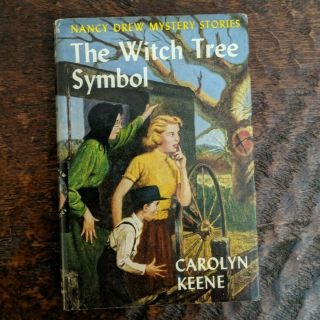 The Witch Tree Symbol 33.  Dust Jacket,  Hardcover,  Vintage Nancy Drew