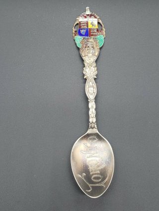 Vintage Sterling Silver Toronto Native American Souvenir Spoon