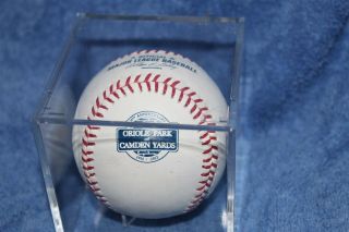 Rawlings Mlb Baltimore Orioles Camden Yard 20th Anniversary Baseball,  Ball Cube