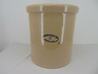 Antique Marshall Pottery 5 - Gallon Crock Texas No Lid