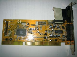 Isa Opti 933 Sound Blaster Compatible Sound Card With Game Port & Spk Amp