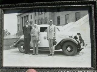 Antique State Of Montana 1935 Ford 5 Window Coupe Highway Patrol Car Jorud Photo