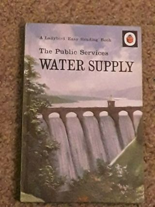 Vintage Ladybird Book The Public Services Water Supply 606e 1st Edition