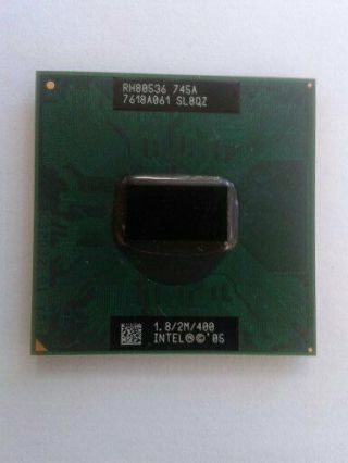 Intel® Pentium® M Processor 745 2m Cache,  1.  80ghz,  400 Mhz Fsb.  For Laptop.