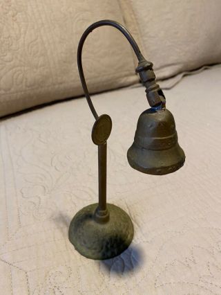 California Bicentennial Brass Bell Vintage 9 " Tall 1769 - 1969