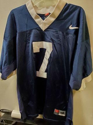 Penn State Nittany Lions Ncaa Vintage Authentic 7 Nike Team Jersey Size 48