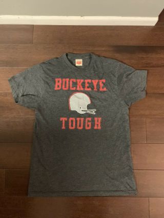 Vintage Homage Ohio State Buckeyes Osu Shirt Rare Large Football