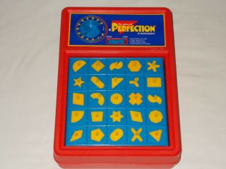 Vintage 1989 1990 Milton Bradley Perfection Game 100 Complete