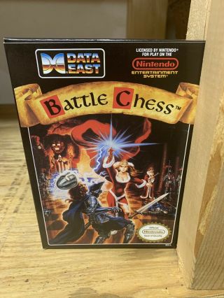 Vintage Nes Battle Chess Box