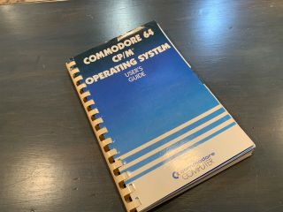 Commodore 64 Cp/m Operating System User 
