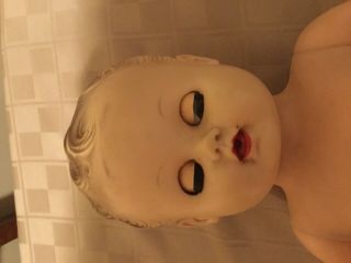 Vintage Rare Sun Rubber Co Squeaky Toy Baby Doll