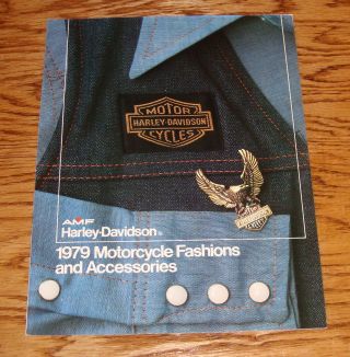 1979 Harley Davidson Motorcycle Fashions & Accessories Sales Brochure