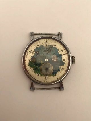 Vintage Dogma Prima Antimagnetic Watch 15 Rubis Rare Wrist Old Mechanical Swiss